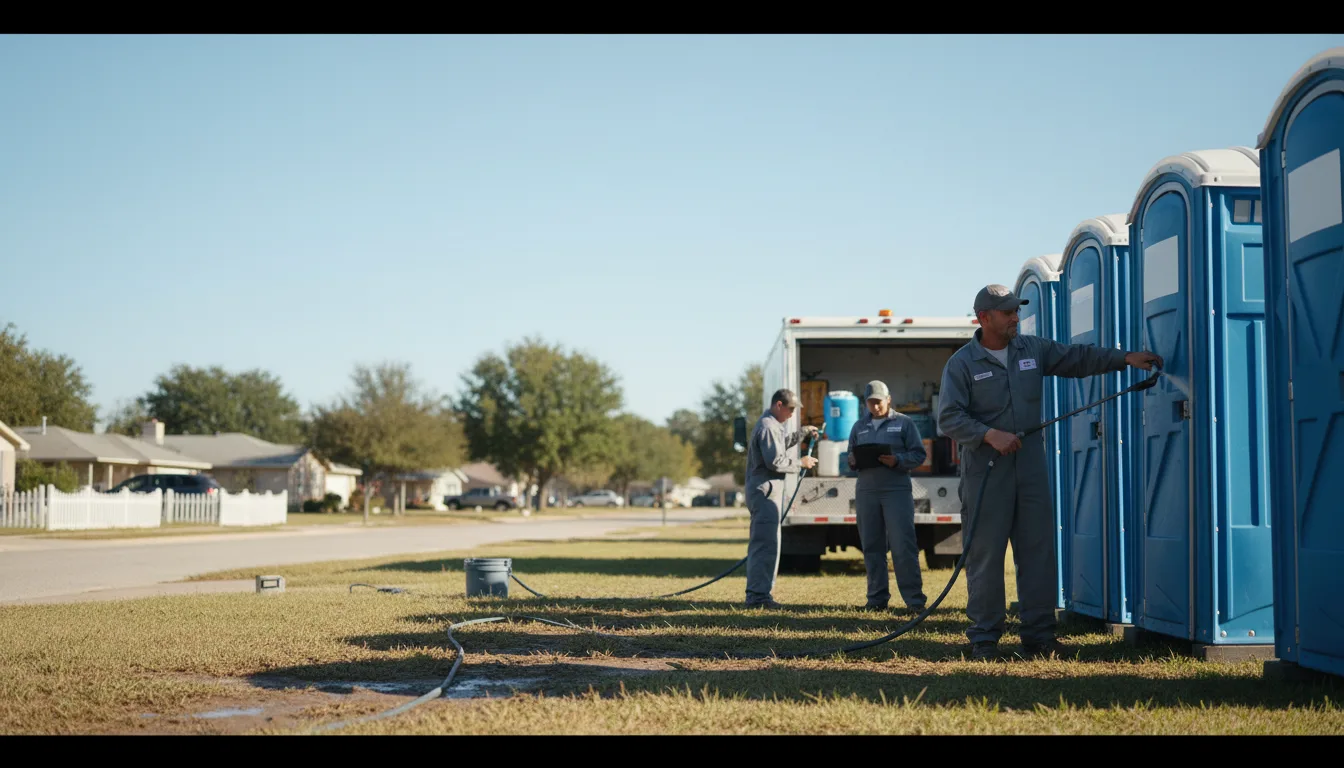 Long-Term Portable Toilet Rental in Pittsboro, NC near me